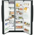 thumbnail image 2 of GE APPLIANCES GSE25GGPBB side by side freestanding refrigerator, 2 of 5