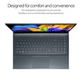 thumbnail image 4 of ASUS ZenBook Pro 15 OLED Laptop 15.6" FHD Touch Display, AMD Ryzen 7 5800H CPU, NVIDIA GeForce RTX 3050 Ti gpu, 16GB RAM, 512GB PCIe SSD, Windows 11 Pro, Pine Grey, UM535QE-XH71T, 4 of 5