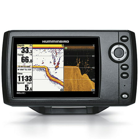 Humminbird Helix 5 DI G2 410200-1 Fish Finder System with Down Imaging (Best Rated Fish Finder With Gps)