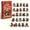 3#, variant on Kiplyki Cow Advent Calendar 2026, 24 Days Christmas Countdown with 24PCS Cow Hanging Ornaments, Double-Sided Acrylic Ornaments for Tree Decor, Holiday Collectible Surprise Gift for Cow Fans