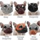 thumbnail image 1 of Dog Muzzle Breathable Mesh for Short Snout Dogs Prevent Biting Barking, 1 of 5