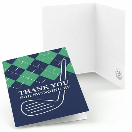 - Par-Tee Time - Golf - Birthday or Retirement Party Thank You Cards (8 count)
