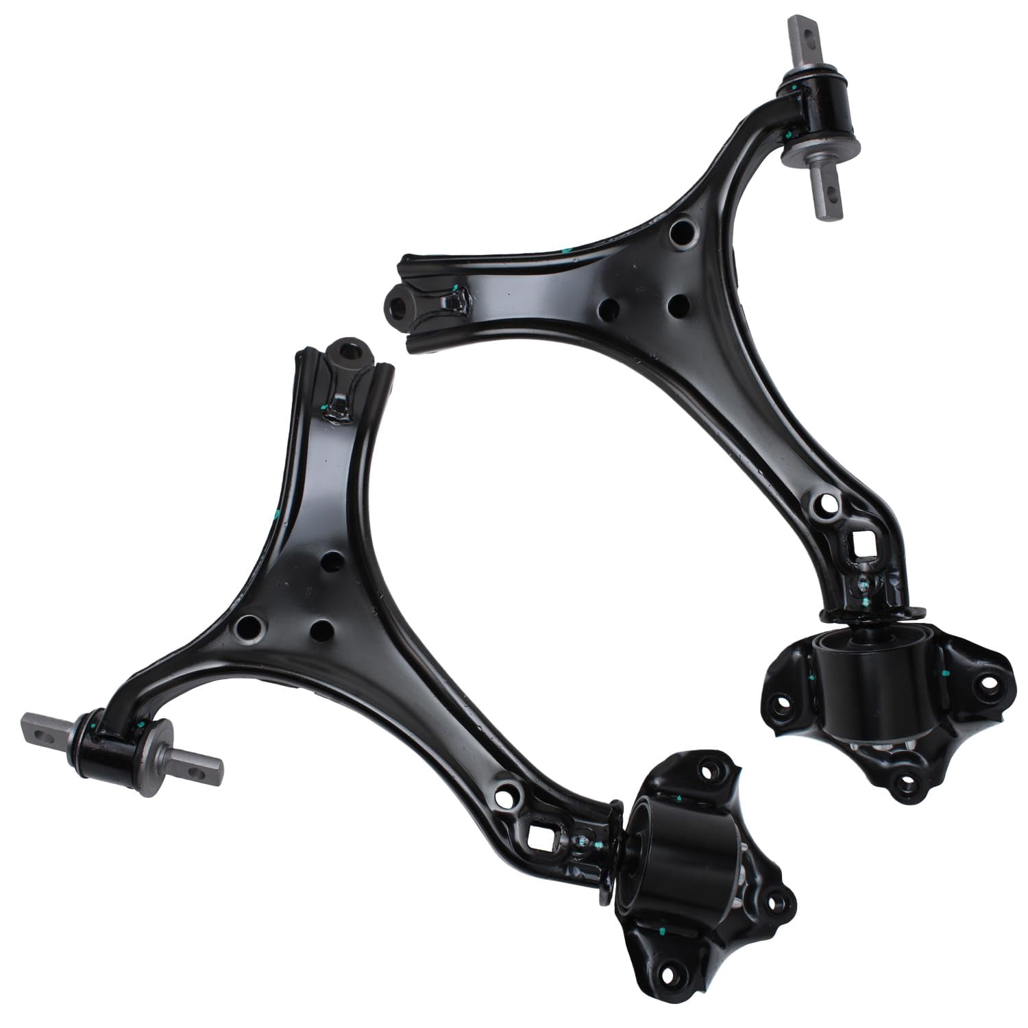 Detroit Axle - 10pc Front End Control Arms Kit for 2013-2017 Honda Accord 2015-2017 Acura TLX, 2 Lower Control Arms 4 Tie Rod Ends 2 Sway Bars 2  Lower Ball Joints 2016
