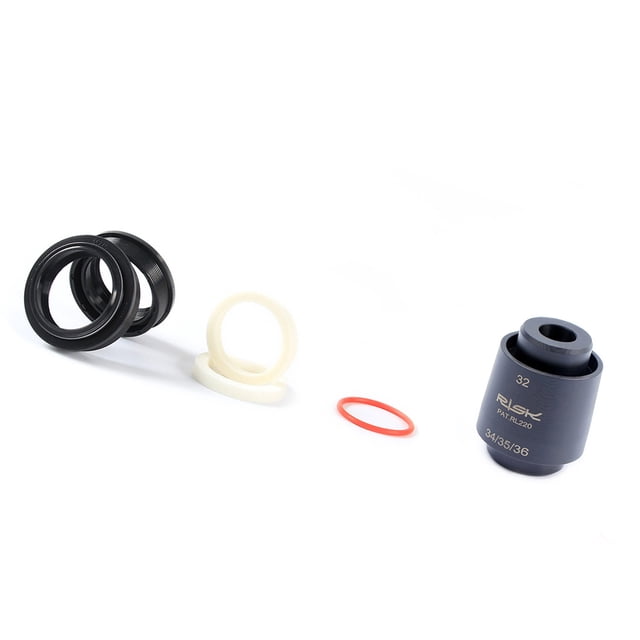 Soidarity Junta de polvo de horquilla delantera de bicicleta práctica de riesgo, anillo de espuma de 36mm, Kits de reparación estables duraderos, piezas Ciclismo tipo 1 36 mm Soidarity OD025805-08