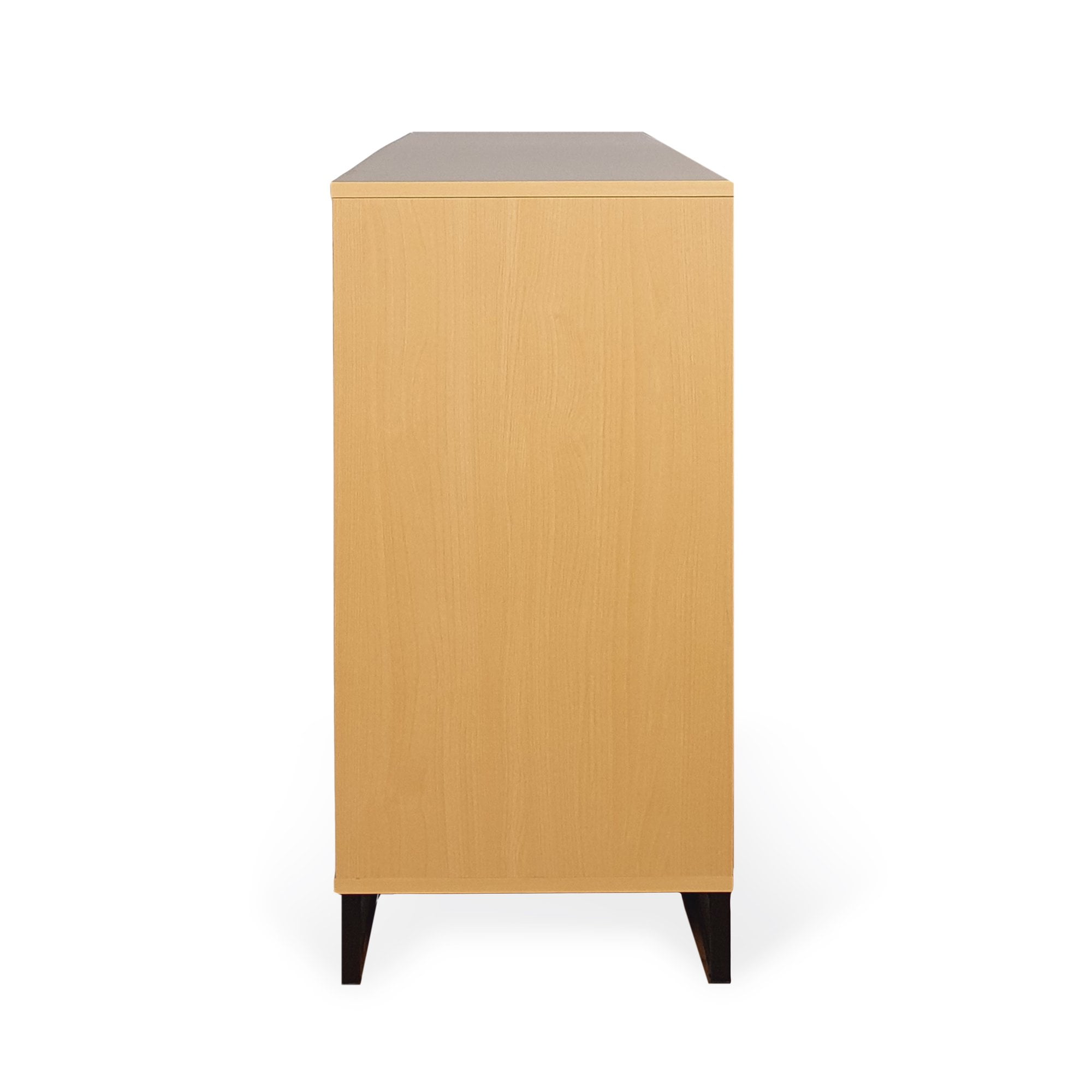 Resenkos Double Dresser for Bedroom with 6 Drawers, Chest of Drawers with Sturdy Metal Frame for Nursery, Maple Resenkos Double Dresser for Bedroom with 6 Drawers, Chest of Drawers with Sturdy Metal Frame for Nursery, Maple