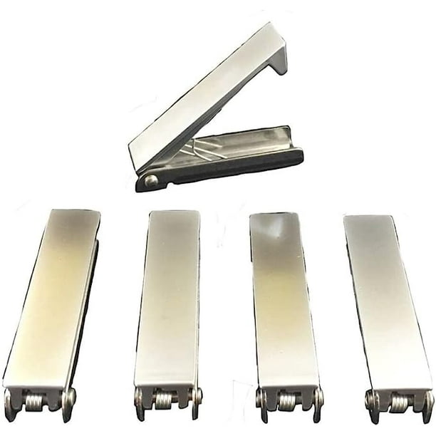 5 Pack Stainless Steel Baggage Door Catches Square RV Compartment Door