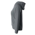 thumbnail image 3 of A4 Tech Fleece Hoodie For Women in Graphite | NW4245, 3 of 3