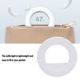 thumbnail image 3 of Phone Selfie Light Rechargeable Portable Clip On Selfie Fill Light with 40LED 3 Light Modes for Smartphone Photography Camera Video Makeup, 3 of 7