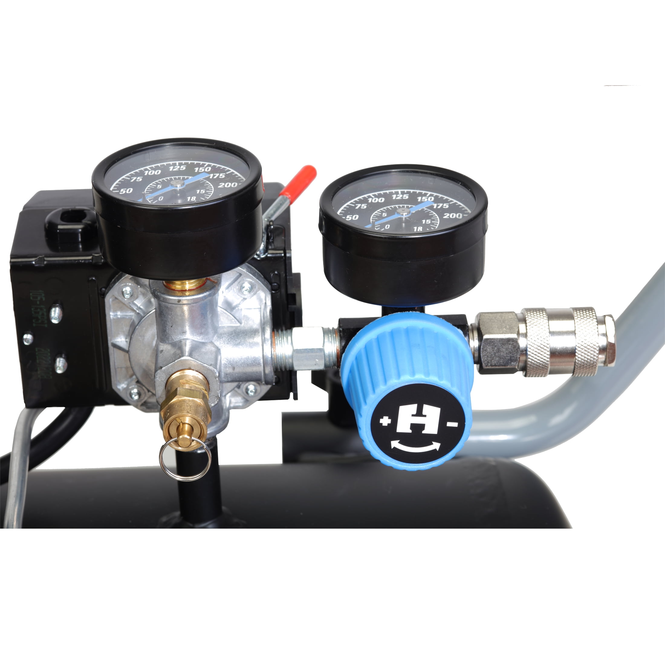 HART Black 135 PSI Oil-Free Electric Air Compressor 8 gal