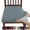 Blue Grey, variant on GalaGab Solid Color Printed Universal Chair Cover, Four Season Washable, Simple and Versatile Dining Chair Seat Cushion Cover, 1/4/6 Set Optional