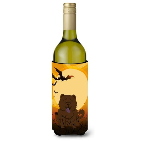 

Halloween Chow Chow Chocolate Wine Bottle Beverge Insulator Hugger
