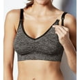 thumbnail image 2 of "Bravado Designs Women's Body Silk Seamless Nursing Bra and Maternity Bra, Charcoal Heather, X-Large", 2 of 4