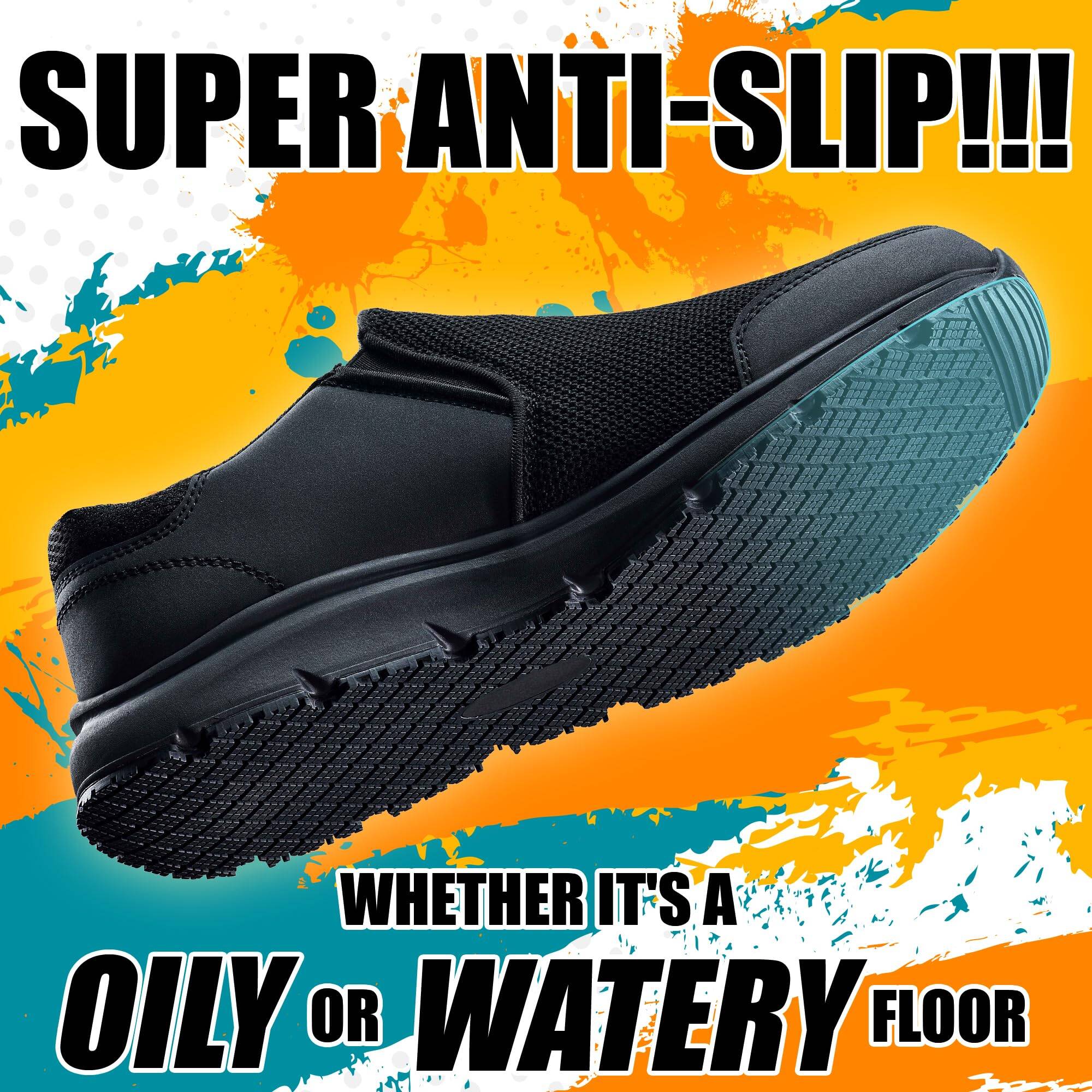 Furuian Non-Slip Waterproof Chef Work Shoes photo 2