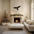 thumbnail image 2 of LaModaHome Modern Bird Silhouette Metal Wall Art, Nature Inspired Home Decor, Contemporary Living Room Accent, Avian Themed Interior, Unique ArtworkHome Decoration Gift -11.8"x20.1"/30x51cm, 2 of 5