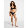 thumbnail image 4 of Time and Tru Women's and Women's Plus Size Ribbed Underwire Bikini Top, Sizes XS-3X, 4 of 5