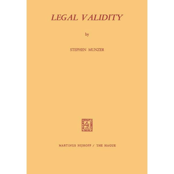 Legal Validity, (Paperback)