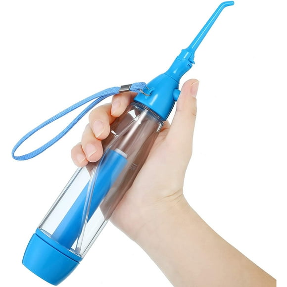 Tonsil Stone Remover Dental Water Jet Flosser Manual Pump Type Low Pressure Irrigator Oral Water Pick Disassemble Stone Removal for Tonsil Stone, Sore Throat and Bad Breath Solution (1)
