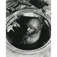 thumbnail image 2 of African American Soldier In The Turret Of An Armored Vehicle During World War 2. Unknown Date Or Location. (Bsloc201513102) History (24 x 36), 2 of 2