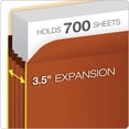thumbnail image 5 of Pendaflex Expanding Accordion File Pockets, Extra Durable, Expands 3.5", Legal Size, Reinforced with Dupont Tyvek Material, 10/Box (15423), Brown, 5 of 5