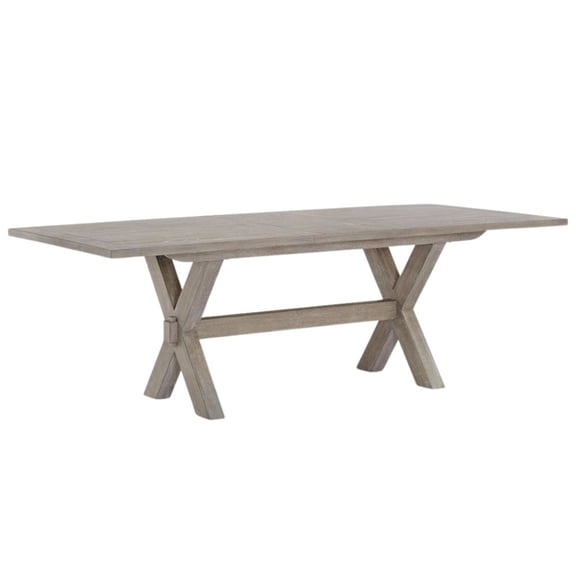 FurniFact Gray Rectangular Dining Table, 48 Inch Dining Table for Kitchen or Dining Room