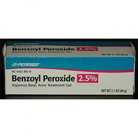 Perrigo 2.5% Benzoyl Peroxide Acne Treatment Gel 60gm