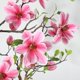 thumbnail image 5 of QinaQin Árbol artificial de magnolia con flores rosas, disponible en 4, 5 o 6 pies, ideal para decoración de hogar, oficina, hotel o interiores y exteriores, 5 of 8