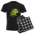 thumbnail image 6 of CafePress - Cute Baby Lizard Men's Dark Pajamas - Men's Dark Loose Fit Cotton Pajama Set, 6 of 7