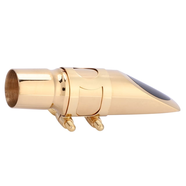 Kit de Portavasos de Saxofón, Portavoces de Saxofón de Saxo Eb Profesional 6c, Metal Con 2 Almohadillas para Principiantes