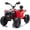 Black, variant on 24V 2 Seater Kids ATV, 4WD Ride on Quad for Ages 3-8, 4x200W Motors, Independent Suspension, LED Lights, Bluetooth Music, 110 lbs Capacity, Blue