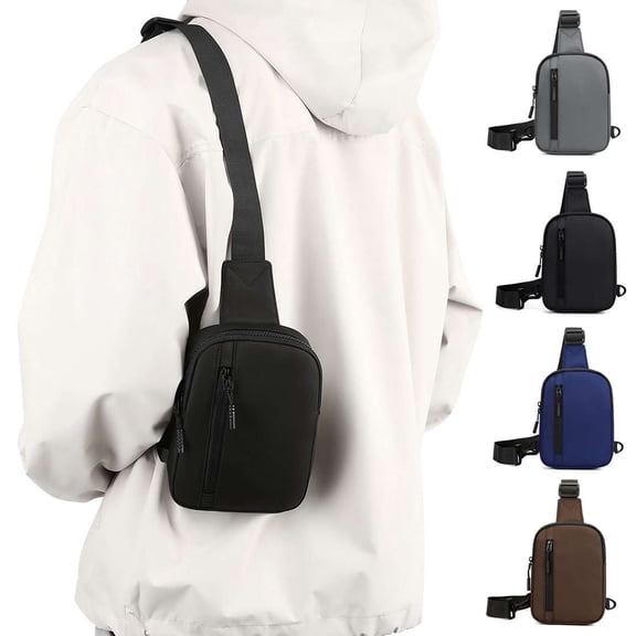 Spencer Sling Bag for Women Men, Crossbody Sling Backpack Small Sling Bag Crossbody Shoulder Bag Travel Hiking Chest Bag Daypack