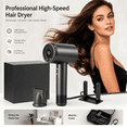 thumbnail image 3 of Lefinee High Speed Hair Dryer, 110,000 RPM Fast Drying Blow Dryer, Hot & Cold Air, 3 Speeds, Lightweight Hair Dryer with Concentrator Nozzle, 3 of 8