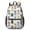 Cat and Bowtie, variant on Gray and White Cat White Pattern 17" School Backpacks for Teens,Waterproof Oxford Fabric,S-Shape Padded Straps for School,Travel,Hiking,Camping