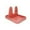 - [Rose] / Armoire de Cuisine Organisateur, variante sur Support Vertical pour Couvercles - Organisateur d'Étagère de Cuisine, Support Pliable pour Spatules et Baguettes, Solution de Rangement en Plastique pour Ustensiles, Rose, JKODE