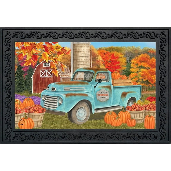 Briarwood Lane Fresh Picked Pumpkins Fall Doormat