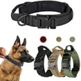 thumbnail image 6 of Tactical Dog Collar Nylon Adjustable K9 Collar Military Dog Collar Heavy Duty Metal Buckle with Handle, 6 of 7