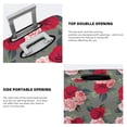 thumbnail image 3 of Rateoe Rose Flowers Printed Luggage Cover, Suitcase Protector Fits 18-32 Inch Luggage-Medium, 3 of 7