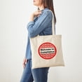 thumbnail image 3 of CafePress - Hi Compliance Tote Bag - Unisex Canvas Tote Bag, Beige, 1-Piece, 3 of 6