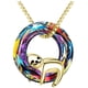 thumbnail image 2 of Collar Colgante High Monaco SlothyNeck07 Oso Perezoso Dorado, 2 of 5