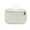 Cream, variant on Impressions Vanity Dublin Cosmetic Bag, Crafted Faux Pebbled Supple Leather with Gold Hardware