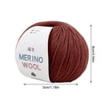 thumbnail image 5 of Merino Wool Yarn, Warm And Soft Yarn, Suitable For Hand-Knitting And Crochet, Medium Thickness, Suitable For Handmade Diy Clothes, Scarves, Hats, 5 of 6