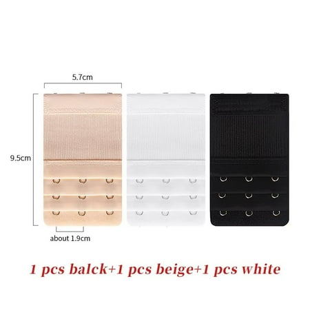

Women s Bra Extenders 1 Hook / 2 Hook / 3 Hook / 4 Hook Stretchy Soft Comfortable Bra Band Extension Strap