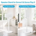 thumbnail image 2 of Soporte para Bocina Sonos Five Play 5 Ajustable Blanco, 2 of 6