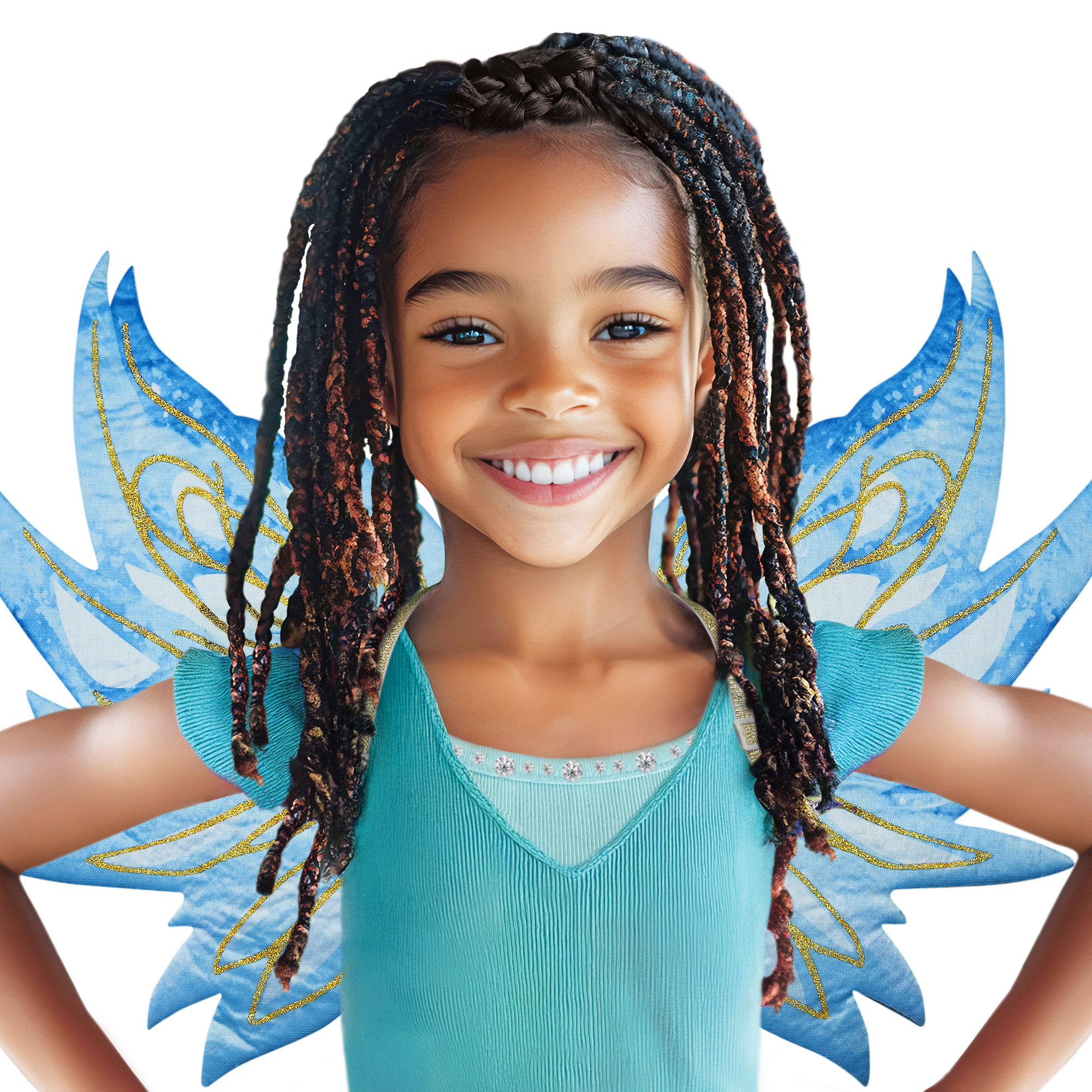 Winx Club Aisha My Size Fairy Wings Dress up Role Play Wings for Kids  by Playmates Toys