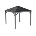 thumbnail image 2 of Sojag Sanibel 10 x 10 x 9 ft Grey Gazebo, 2 of 13