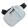 thumbnail image 4 of Bolso bandolera pequeño y ligero para hombres y mujeres, perfecto para correr, andar en bicicleta, viajar, ir de compras. Bolso bandolera impermeable de color azul claro., 4 of 8