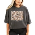 thumbnail image 5 of He Is Risen Shirt for Women - Ink-Printed Pearls Easter Matthew 28:6 Floral Tee Pepper Shirt Adult X-Large, 5 of 7