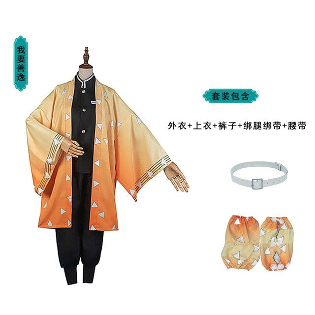 Demon Slayer Anime Kimetsu No Yaiba Tanjirou Kamado Nezuko Cosplay mujeres y hombres conjuntos de disfraces de Cosplay para niños xuanjing unisex