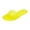 Yellow, variant on Women's New Summer One-line Flat Clear Jelly Candy Beach Slippers Sandals for Women Yellow 36