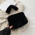 thumbnail image 7 of Warm Plush Handbag Autumn Winter Fluffy Tote Bag Luxury Chain Crossbody Bags Designer Shoulder Bag For Women, 7 of 7