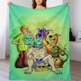 thumbnail image 1 of Manta de dibujos animados de Scooby Doo, suave y acogedora manta de felpa esponjosa para niños, niñas y adultos jóvenes, cálida manta de franela para sala de estar, dormitorio, sofá cama de 30 x 40, 1 of 8